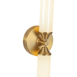 Load image into Gallery viewer, 2-Light White Reeded Glass Up Down Vanity Wall Lamp