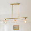 Load image into Gallery viewer, Classic Ceramic Brass 3-Light Kitchen Island Pendant Chandelier