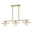 Load image into Gallery viewer, Classic Ceramic Brass 3-Light Kitchen Island Pendant Chandelier