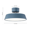 Load image into Gallery viewer, Farmhouse Empire Shape LED Ceiling Light