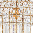 Load image into Gallery viewer, French Farmhouse Crystal Lantern Pendant Light