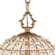 Load image into Gallery viewer, French Farmhouse Crystal Lantern Pendant Light