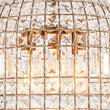 Load image into Gallery viewer, French Farmhouse Crystal Lantern Pendant Light