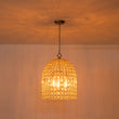 Load image into Gallery viewer, French Farmhouse Crystal Lantern Pendant Light