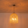 Load image into Gallery viewer, French Farmhouse Crystal Lantern Pendant Light