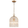 Load image into Gallery viewer, French Farmhouse Crystal Lantern Pendant Light