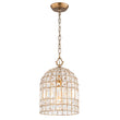 Load image into Gallery viewer, French Farmhouse Crystal Lantern Pendant Light