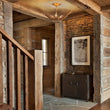 Load image into Gallery viewer, Luxury Gold Foiled Traditional Round Sunburst Semi Flush Mount