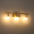 Load image into Gallery viewer, Modern Mid-Century Textured Glass Panel Bathroom Wall Lamp
