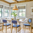Load image into Gallery viewer, Rustic Single Wood Style Wide Conical Pendant Light