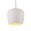 Load image into Gallery viewer, Farmhouze Light - 1 - Light Danish Simple Metal White Pendant Light - Pendant - Bell Shade -