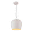 Load image into Gallery viewer, Farmhouze Light - 1 - Light Danish Simple Metal White Pendant Light - Pendant - Bell Shade -