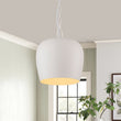 Load image into Gallery viewer, Farmhouze Light - 1 - Light Danish Simple Metal White Pendant Light - Pendant - Bell Shade -