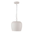 Load image into Gallery viewer, Farmhouze Light - 1 - Light Danish Simple Metal White Pendant Light - Pendant - Bell Shade -