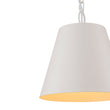 Load image into Gallery viewer, Farmhouze Light - 1 - Light Danish Simple Metal White Pendant Light - Pendant - Bell Shade -