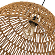 Load image into Gallery viewer, Farmhouze Light - 1 - Light Rustic Boho Woven Rope Dome Pendant Light - Pendant - Medium - White