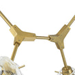 Load image into Gallery viewer, Farmhouze Light - 10 - Light Glass Ice Brass Branching Kitchen Island Pendant - Chandelier - 10 - Light - Brass