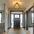 Load image into Gallery viewer, Farmhouze Light-3-Light Crystal Shade Drum Semi Flush Mount-Ceiling Light-3-Light-
