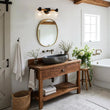 Load image into Gallery viewer, Farmhouze Light - 3 - light Industrial Rustic Vanity Light Wall Sconce - Wall Sconce - 3 - Light -