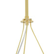 Load image into Gallery viewer, Farmhouze Light - 33.2” Modern Milky Glass Globe Wagon Wheel Chandelier - Chandelier - Brass -