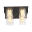 Load image into Gallery viewer, Farmhouze Light - 4 - Light Dimmable LED Cylindrical Glass Square Ceiling Light - Ceiling Light - 4 - Light -