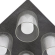 Load image into Gallery viewer, Farmhouze Light - 4 - Light Dimmable LED Cylindrical Glass Square Ceiling Light - Ceiling Light - 4 - Light -