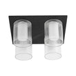 Load image into Gallery viewer, Farmhouze Light - 4 - Light Dimmable LED Cylindrical Glass Square Ceiling Light - Ceiling Light - 4 - Light -