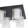 Load image into Gallery viewer, Farmhouze Light - 4 - Light Dimmable LED Cylindrical Glass Square Ceiling Light - Ceiling Light - 4 - Light -