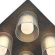 Load image into Gallery viewer, Farmhouze Light - 4 - Light Dimmable LED Cylindrical Glass Square Ceiling Light - Ceiling Light - 4 - Light -