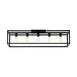 Load image into Gallery viewer, Farmhouze Light - 5 - Light Black Rectangular Cage Flush Mount Ceiling Light - Ceiling Light - 5 Bulbs -