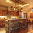 Load image into Gallery viewer, Farmhouze Light-5-Light Rectangular Cage Kitchen Island Pendant-Chandelier-Black-