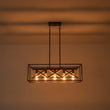 Load image into Gallery viewer, Farmhouze Light - 5 - Light Vintage Rustic Rectangle Kitchen Island Pendant - Chandelier - 5 - Light -