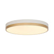 Load image into Gallery viewer, Farmhouze Light - 5CCT Modern Dimmable LED Round Flush Mount Ceiling Light - Ceiling Light - White -