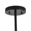 Load image into Gallery viewer, Farmhouze Light - 6 - Light Black Brass Curved Linear Sputnik Ceiling Light - Ceiling Light - 6 Bulb -