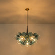 Load image into Gallery viewer, Farmhouze Light - 6 - Light Dimmable Cluster Glass Globe Blue Bubble Chandelier - Chandelier - Gradual Blue -