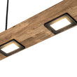 Load image into Gallery viewer, Farmhouze Light - 6 - Light Farmhouse Dimmable LED Wide Wood Island Chandelier - Chandelier - Oak Wood -