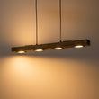 Load image into Gallery viewer, Farmhouze Light - 6 - Light Farmhouse Dimmable LED Wide Wood Island Chandelier - Chandelier - Oak Wood -