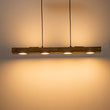 Load image into Gallery viewer, Farmhouze Light - 6 - Light Farmhouse Dimmable LED Wide Wood Island Chandelier - Chandelier - Oak Wood -