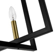 Load image into Gallery viewer, Farmhouze Light - 7 - Light Black Brass Rectangle Kitchen Island Linear Pendant - Chandelier - 7 - Light -