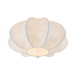 Load image into Gallery viewer, Farmhouze Light - Ambient Round Cage White Silk Flush Mount Light - Ceiling Light - 19 in -