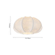 Load image into Gallery viewer, Farmhouze Light - Ambient Round Cage White Silk Flush Mount Light - Ceiling Light - 19 in -