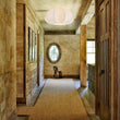 Load image into Gallery viewer, Farmhouze Light - Ambient Round Cage White Silk Flush Mount Light - Ceiling Light - 19 in -