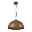 Load image into Gallery viewer, Farmhouze Light - Antique Hand - Painted Bronze Oversized Iron Dome Pendant - Pendant - 23 in -