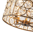 Load image into Gallery viewer, Farmhouze Light - Antique Luxury Crystal Drum Cage Chandelier - Chandelier - Black -