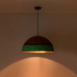 Load image into Gallery viewer, Farmhouze Light - Antique Oversized Oxidized Copper Iron Dome Pendant Light - Chandelier - 23in -