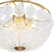 Load image into Gallery viewer, Farmhouze Light - Art Deco Glam Cascading Swirled Glass Bubble Chandelier - Chandelier - 23.6 in -