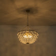 Load image into Gallery viewer, Farmhouze Light - Art Deco Glam Cascading Swirled Glass Bubble Chandelier - Chandelier - 23.6 in -