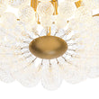 Load image into Gallery viewer, Farmhouze Light - Art Deco Glam Cascading Swirled Glass Bubble Chandelier - Chandelier - 31.5 in -