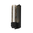 Load image into Gallery viewer, Farmhouze Light - Black Seeded Crystal Linear Dimmable LED Wall Sconce - Wall Sconce - Black -