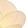 Load image into Gallery viewer, Farmhouze Light - Bohemian Round Ribbed Ivory Fabric Bloom Semi Flush Light - Ceiling Light - Ivory -